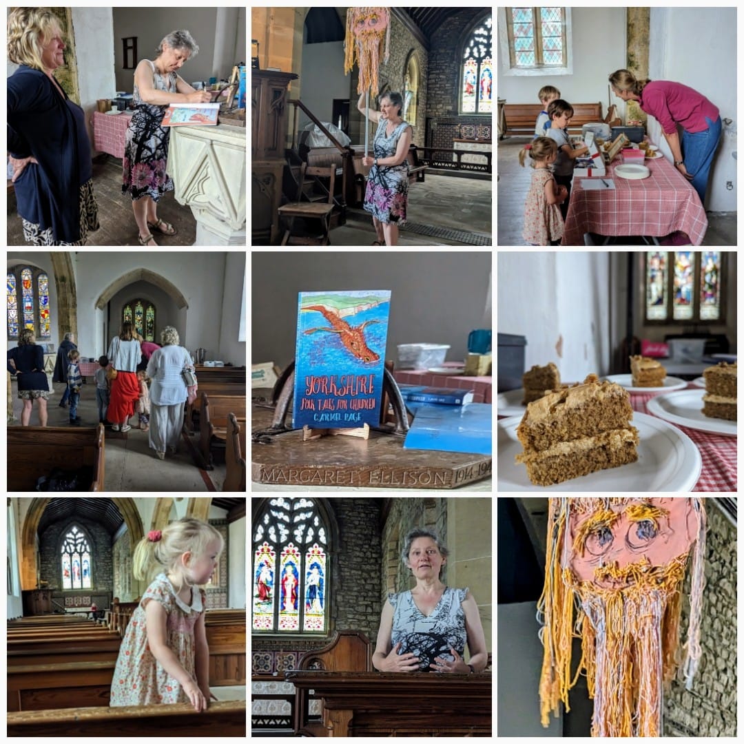 collage of images from past events at Coverham Church
