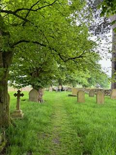 Restore path and possibly restore grass verge in front of parish noticeboard